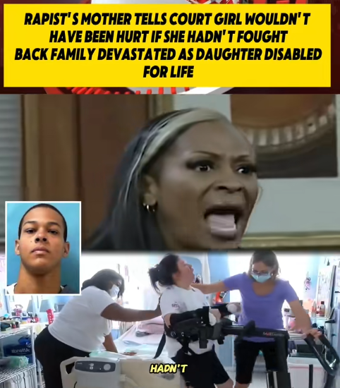 “Rpist’s Mother Blames Victim for Fighting Back — Family Left Shattered as Daughter Is Disbled for Life”
