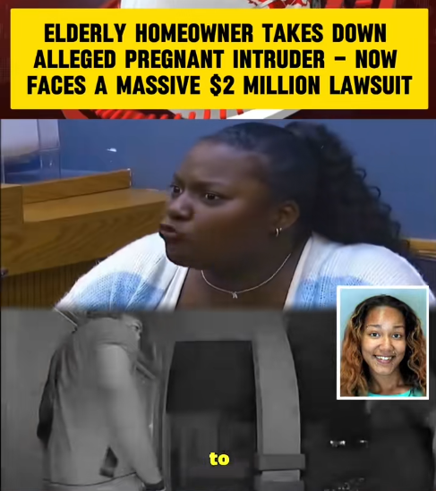 “Elderly Homeowner Stops Alleged Pregn*nt Intruder — Now Facing $2M Lawsuit”