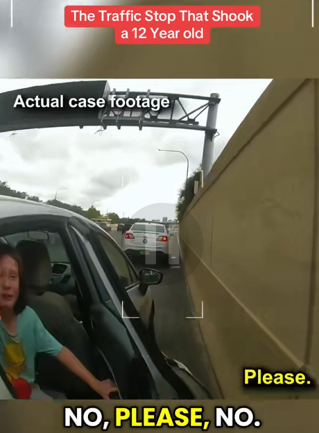 “Traffic Stop Leaves 12-Year-Old in Tears — ‘Please… No’ Caught on Camera”