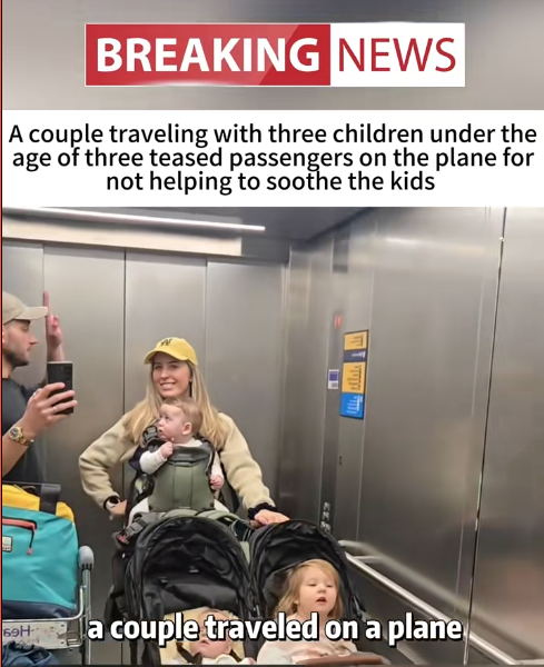 “Passengers Mock Parents Flying With 3 Babies — Internet Reacts Hard”