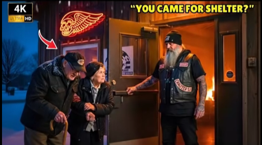 “We Can’t Walk Anymore, Can We Stay One Night?” Old Couple Said–What Hells Angels Did is Speechless