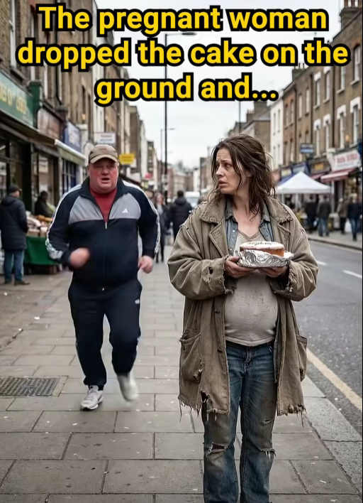 “The Pregnant Woman Dropped the Cake on the Ground — What Happened Next Left Everyone Staring”