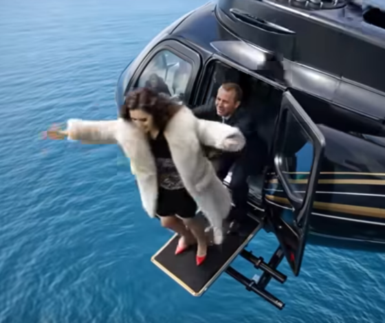 The husband pushed his pregnant wife out of a helicopter for a massive inheritance, but he had no idea what would happen next!